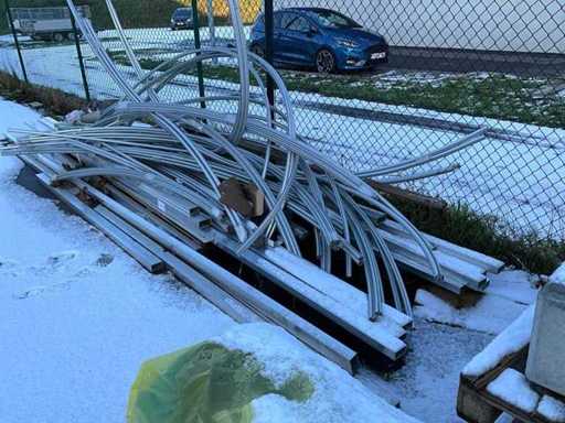 Partia profili aluminiowych