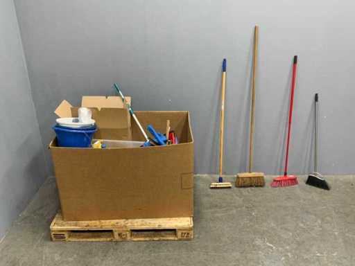 Batch of cleaning products