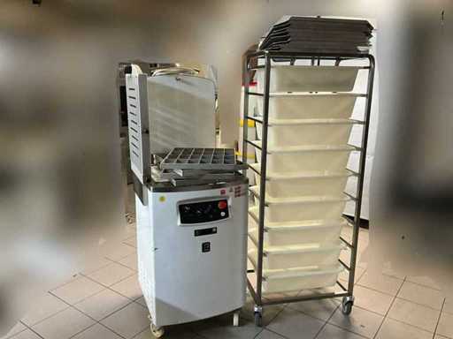 2017 Vitella SQG SA 20 Automatyczny przegrodnik do ciasta + tacki na ciasto ze stali nierdzewnej