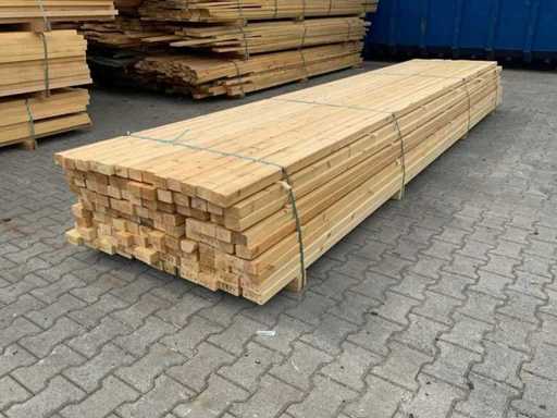 Étagère en épicéa 4800x70-100x50mm (118x)