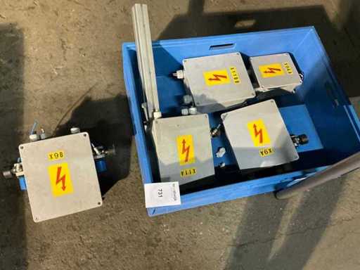 Cutii de joncțiune din aluminiu (5x)