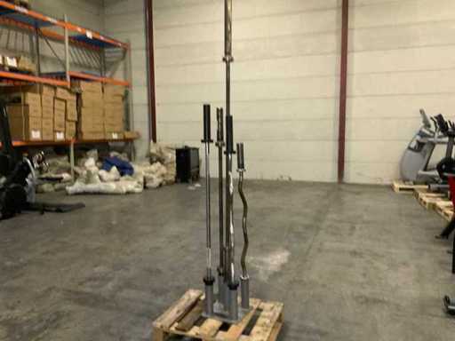 onbekend 50mm stangen met plateau 5x stang Krachtstation