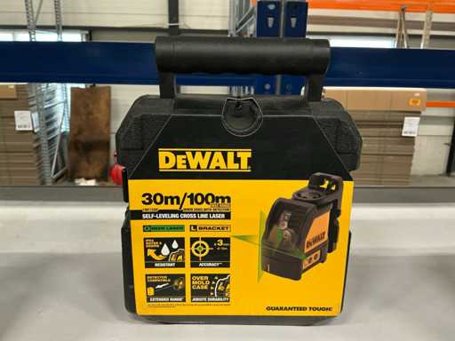 Samopoziomujący laser poprzeczny DeWalt DW088CG-XJ