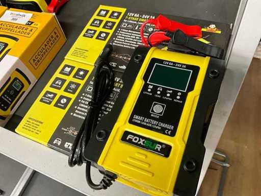 Încărcător de baterii Foxsur FCB122406D (2x)