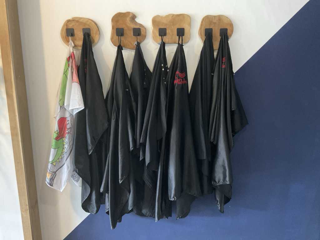 Coat Rack with Party Hooded Coats (C)