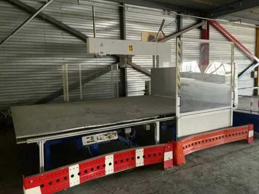 1995 Albrecht Bäumer KG RK Verticale schuimrubber snijmachine