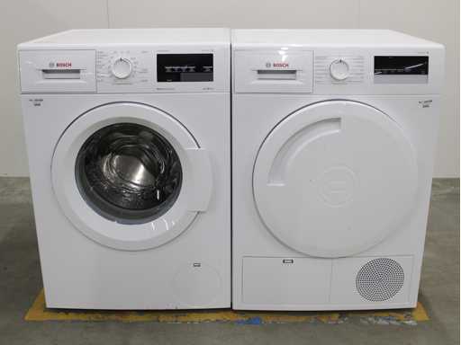 Série Bosch|6 Machine à laver VarioPerfect EcoSilence Drive & Série Bosch|4 sèche-linge