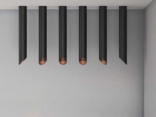 GU10 Surface-mounted design fixture 45cm (20x)