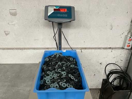 Würth 4.69 kg Rubber ring ? 2.5 cm self-adhesive on one side