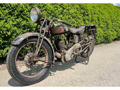 1929 Gnome Rhone D3 Classic Car Motorcycle Barn Find