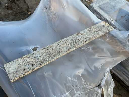 Skirting boards Cashmere gold polished approx. 105 lm