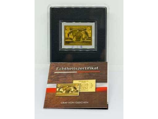 1/500 oz 999 aur fin Graf von Gleichen
