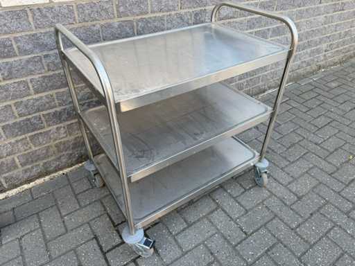 Inox - Serveerwagen