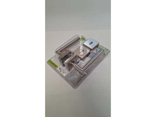 BOX DOOR HANDLES - 20 FULL SETS INCLUDING ROSSES