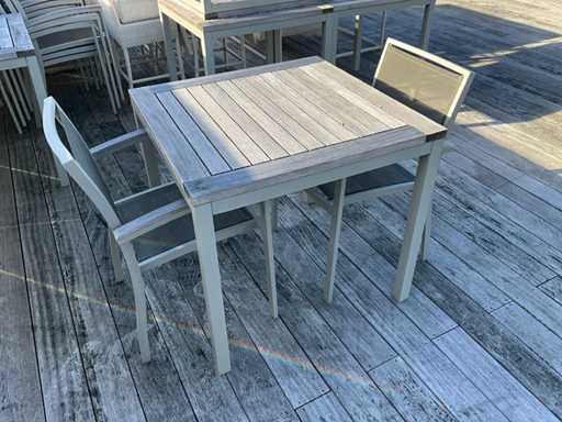 Tables de patio Farmers Weave (6x) + Chaises (24x)