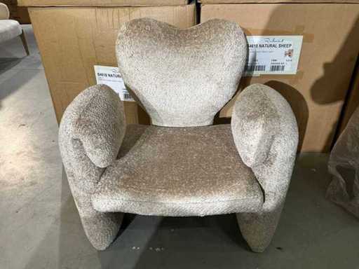 Richmond Interior Didi Sheep Natural Lounge Lounge Chair