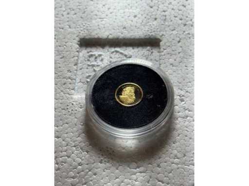 Jesus und die 12 Apostel • Judas 0,5g 585 Echtgold