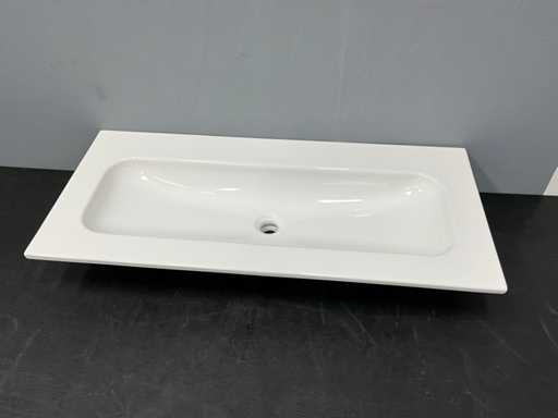 Primabad - E-8073-100-TH0 - Porcelain washbasin 100 x 45 cm