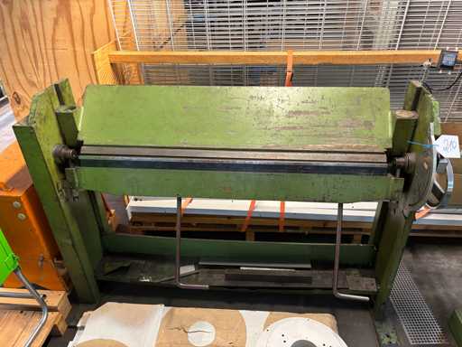 REINHARDT MASCHINENBAU RAS 60.12 Manual Folding Machine