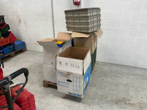 Fournée de plateaux de saisie