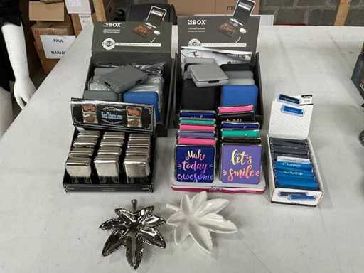 Viele verschiedene Rauchprodukte mischen