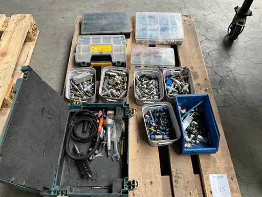 Verschiedene Luftkupplungen