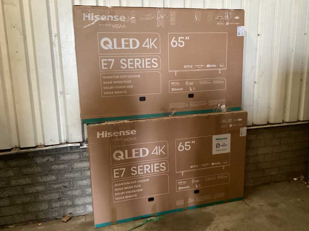 Hisense - Qled - 65 inch - televiziune (2x)