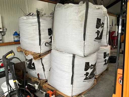 Gros sac avec granulés de bois (4x)