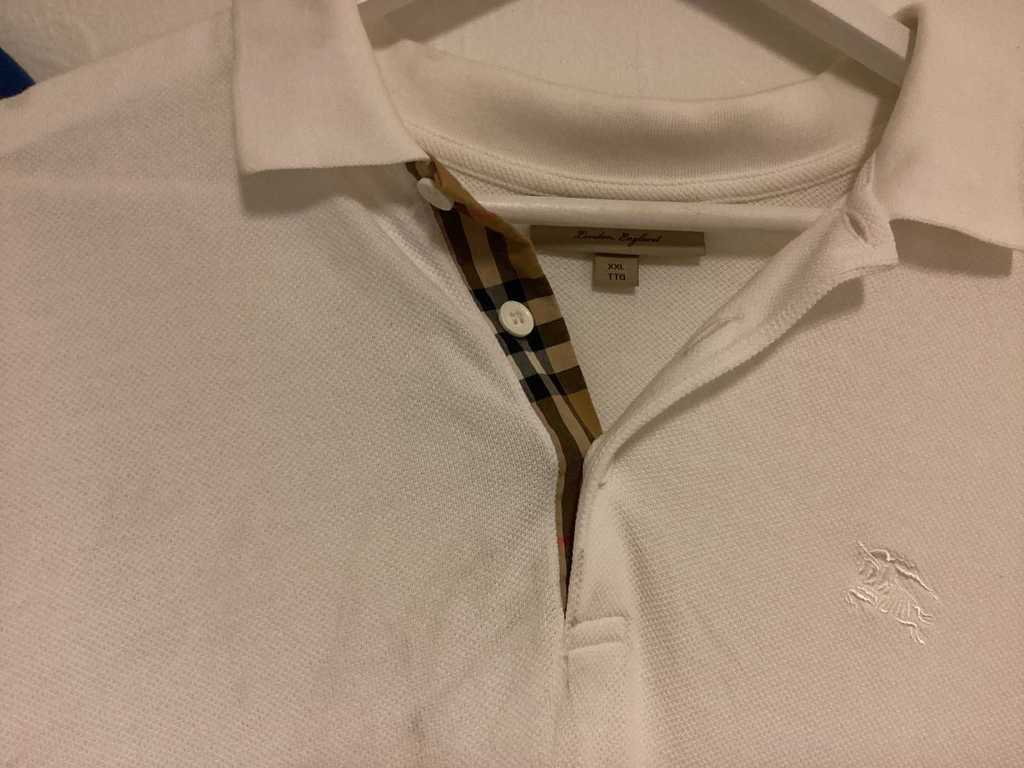 Burberry polo cheap shirt xxl