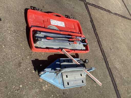 RUBI und SIGMA TR-S 600 Fliesenschneider (2x)