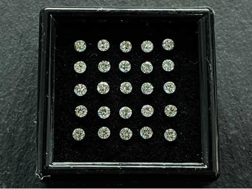 Briljant diamant 2.02 carat natuurlijke diamant