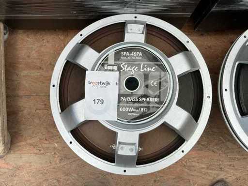 IMG 2 x SPA-45PA Speaker 600 Watt (2x)