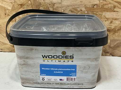 Șurub cu cap Woodies Ultimate Countercosk 4.0x40/24 (8000x)