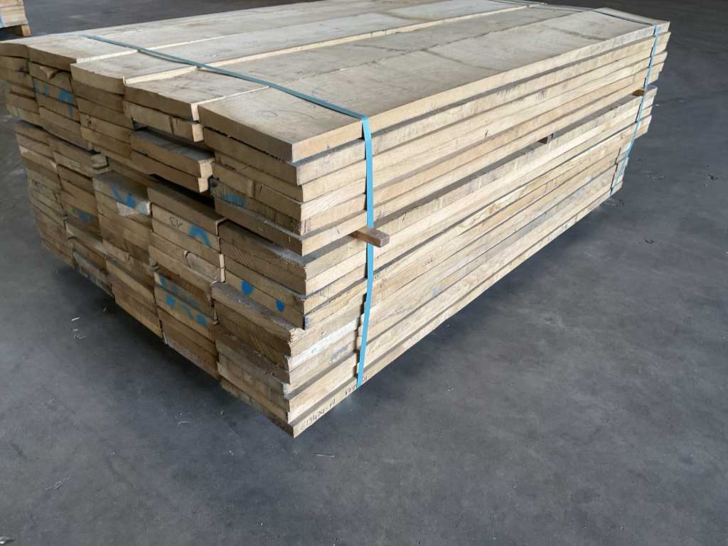 Planches de chêne européen (90x)