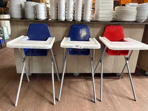Plastic High Chair (3x)