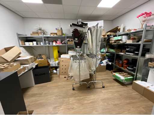 Zawartość przestrzeni/partii opakowań