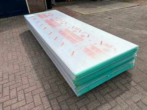 Polycarbonaat Opaal 1,20 x 3,50 m - 16mm
