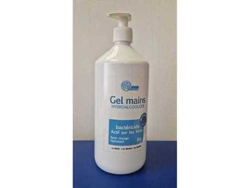 - Set di 480 bottiglie di soluzione idroalcolica 1 L