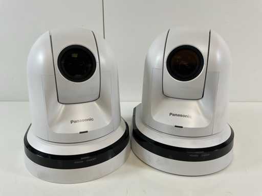 Panasonic (AW-HE40HWE) Full HD PTZ 1080p HDMI LAN con telecamere alimentatore (2x)