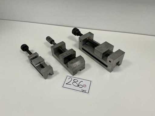 Grundstücksmaschinen-Schraubstock (3x)
