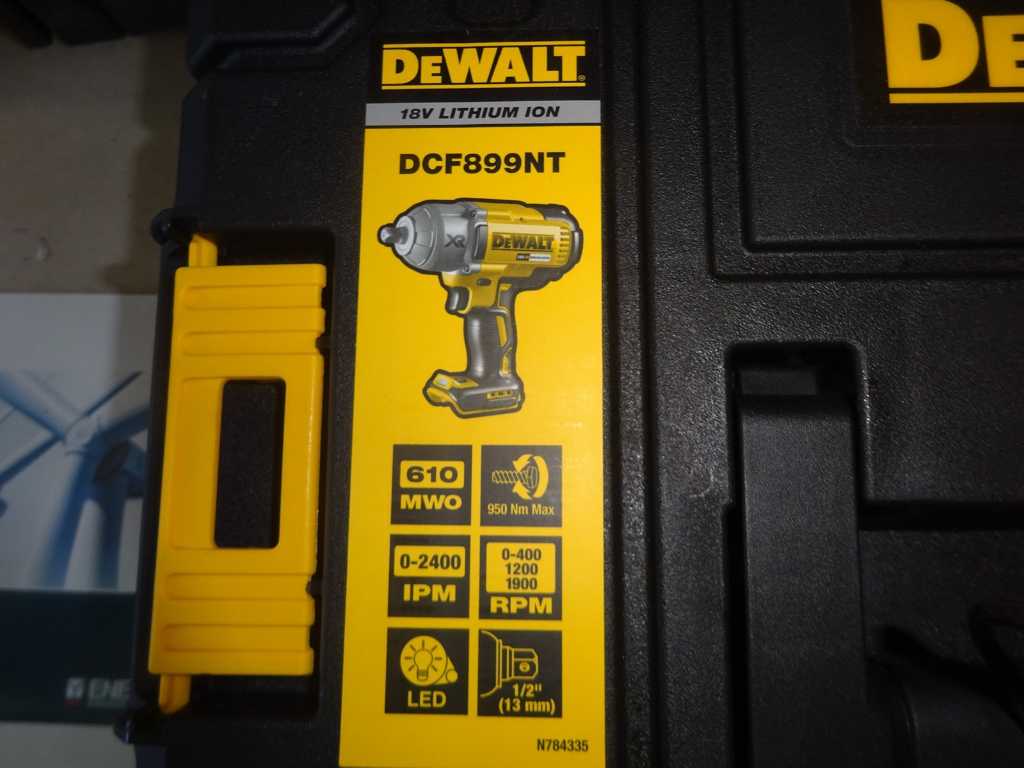 DeWalt - DCF899NT - Étui vide DeWalt DCF899NT (8x)
