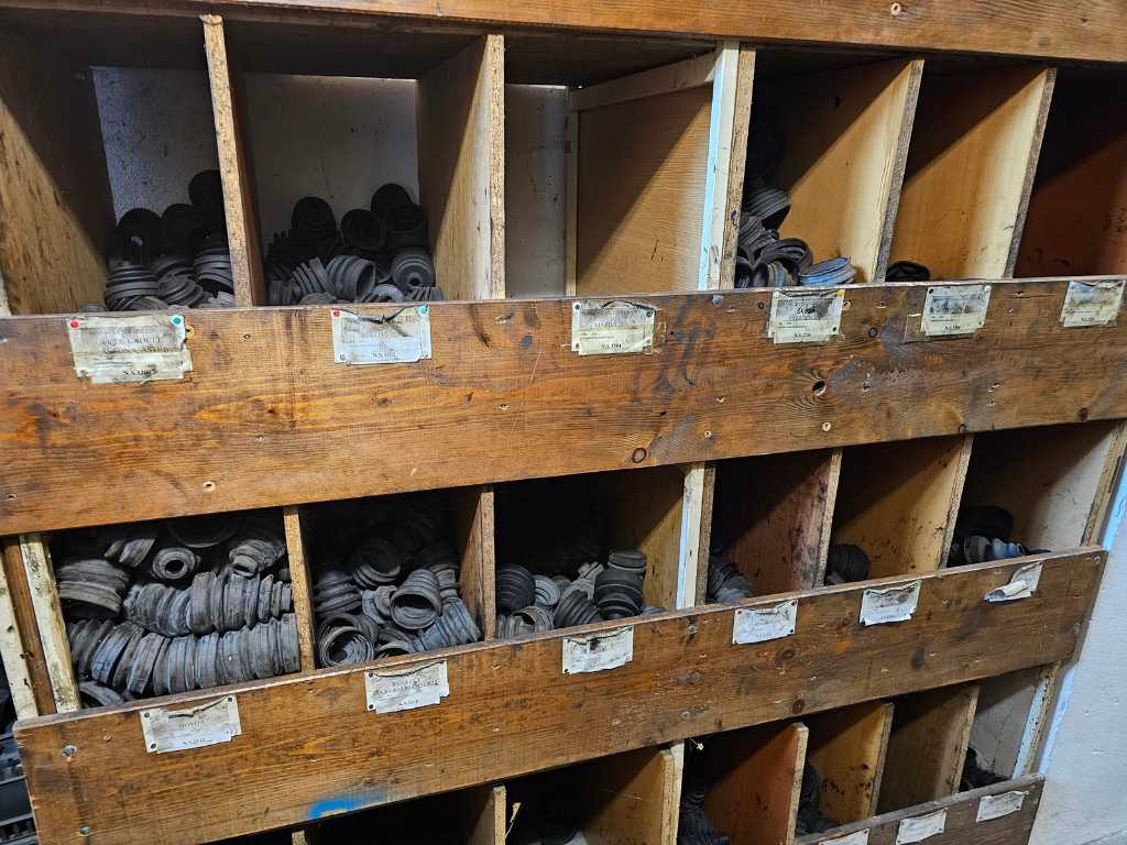 Stock of rubber inventory