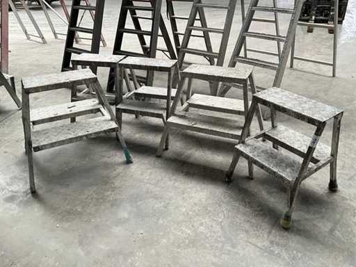 Aluminiumtreppen (5x)