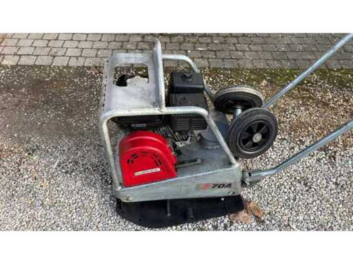 Compattatore a piastra vibratoria Swepac F75A - funzionale 