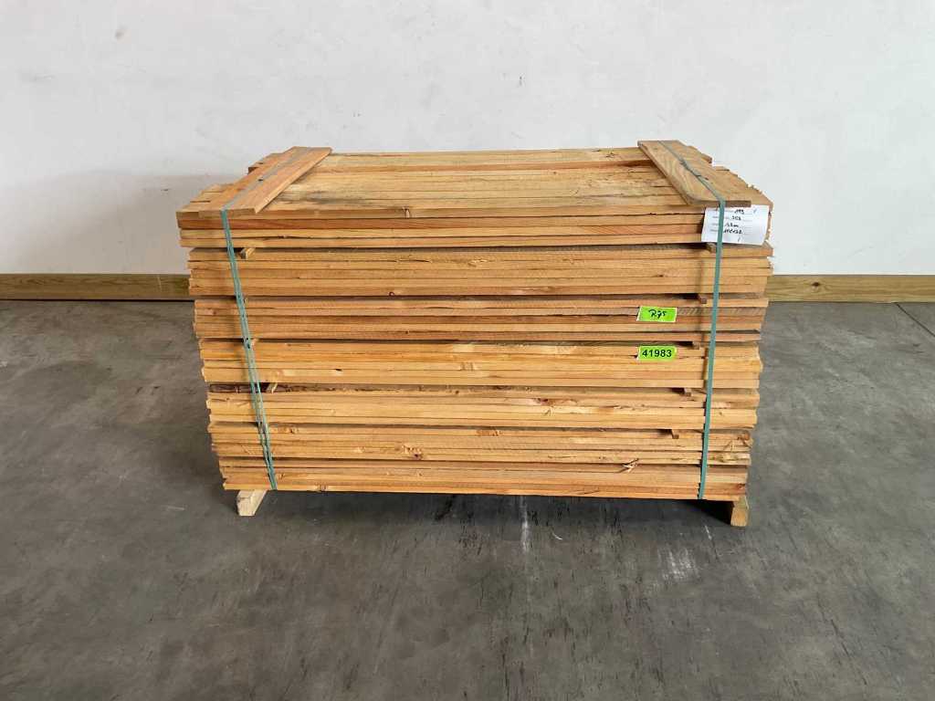 Douglas fir shelf 150x10x2.2 cm (90x)