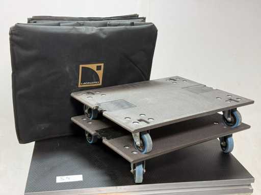 L-Acoustics - 2022 - Set of 2x covers for KS21 + 2x trolleys