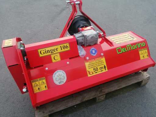 Del Morino Ginger 106 Mounted Flail Mower for Mini Tractor