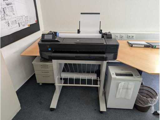 HP - CQ891C - Plotter + IDEAL Aktenvernichter