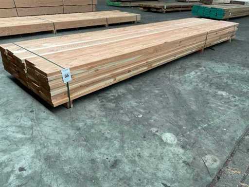 Larch planks 35x200 mm planed approx. 1.3 m³