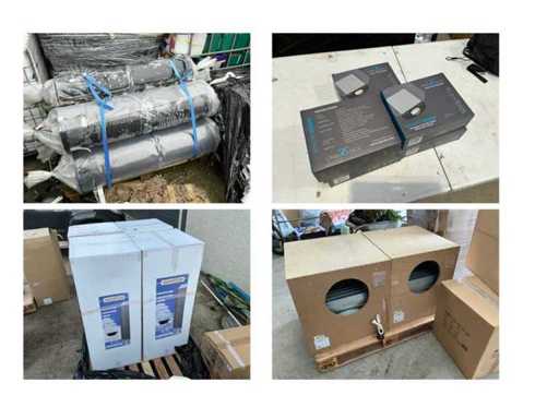 Following the closure of a court case, sale of hydroponic growing equipment